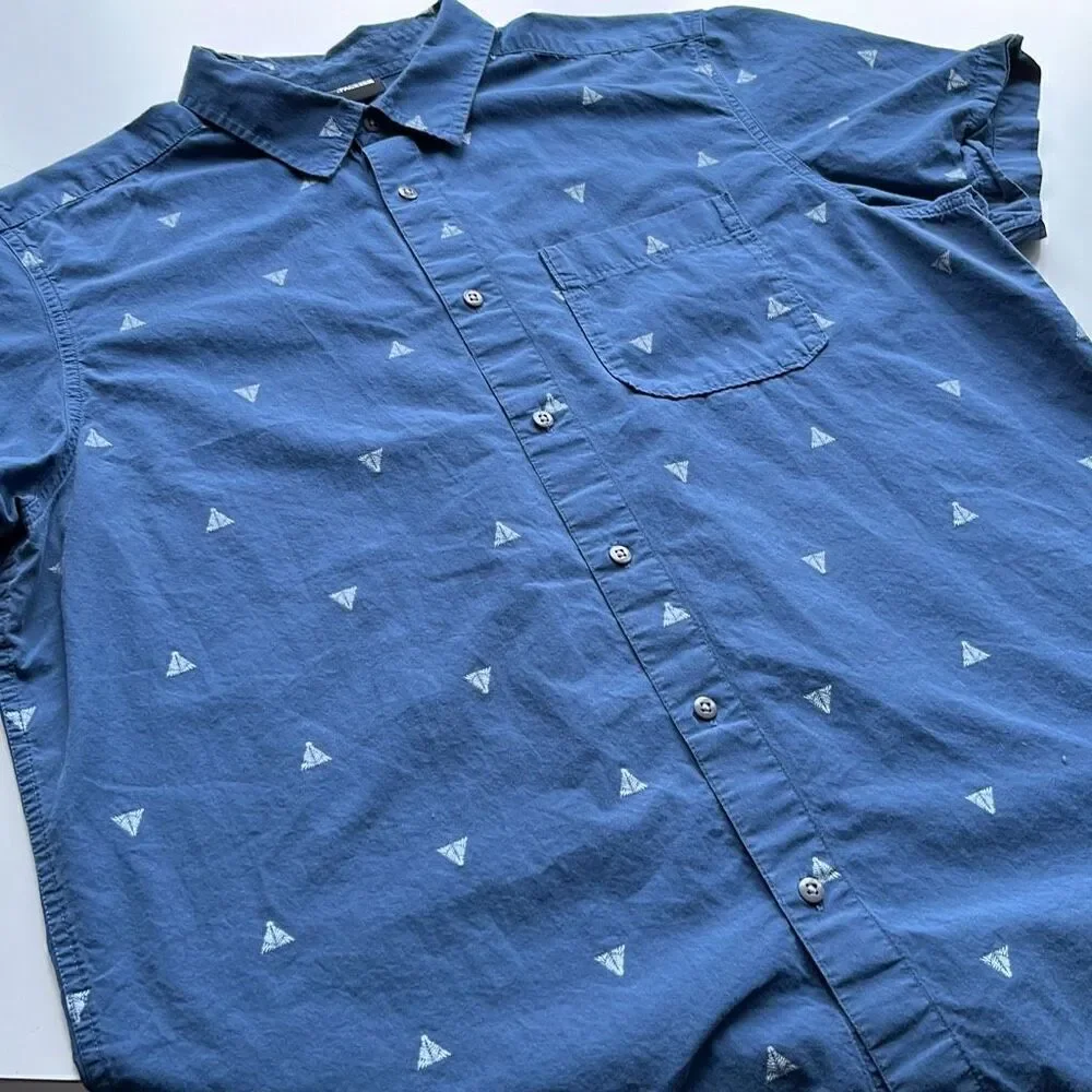 The North Face Button Front Camp Shirt Mens XL